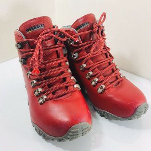 Merrell Wilderness Evolution Red Hiking Boots